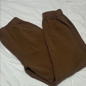 Brandy Melville John Galt Brown Sweatpants